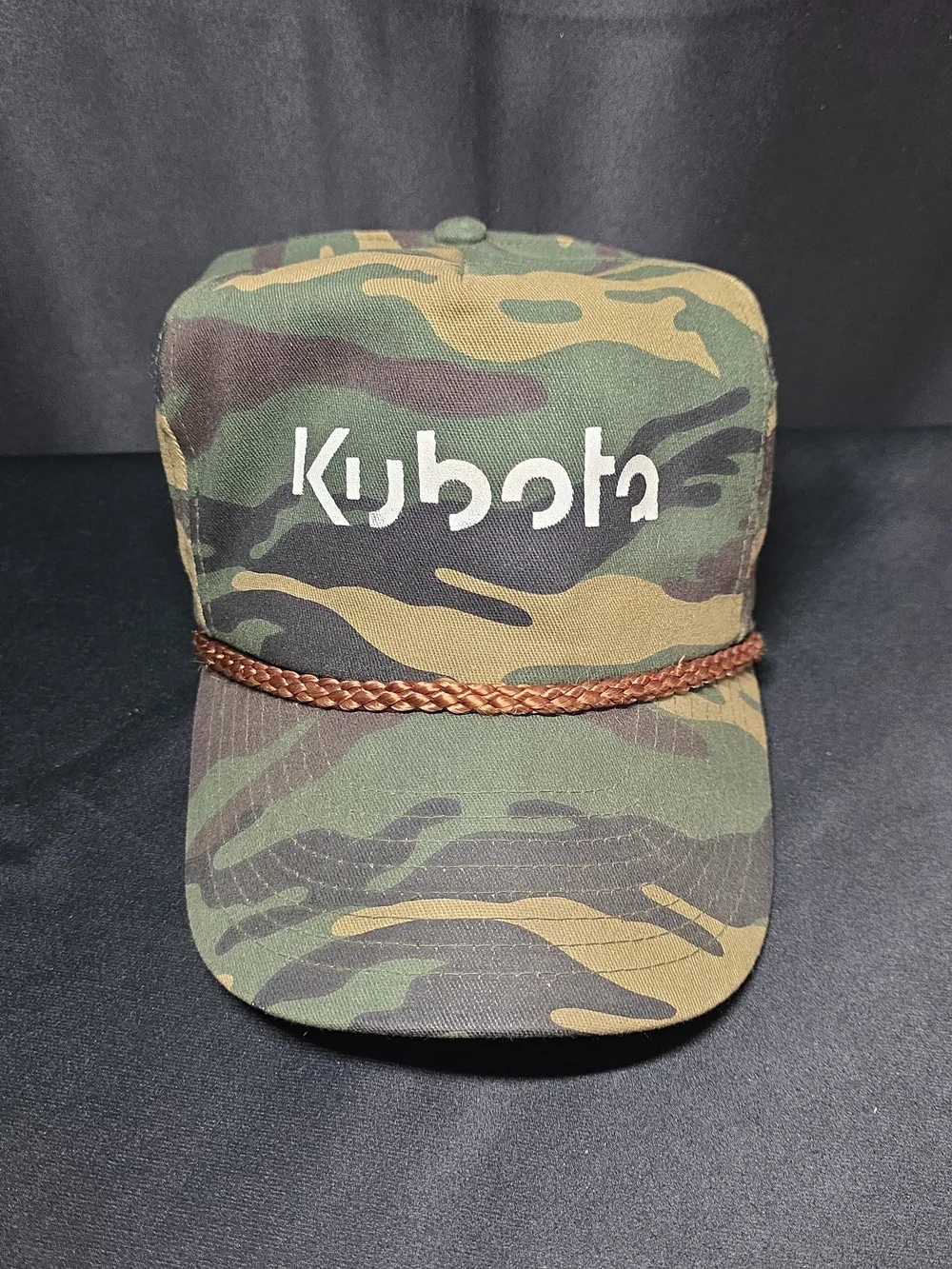 Vintage 80s Kubota Snapback Hat, Nissin